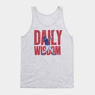 Patrick Wisdom Daily Wisdom Tank Top